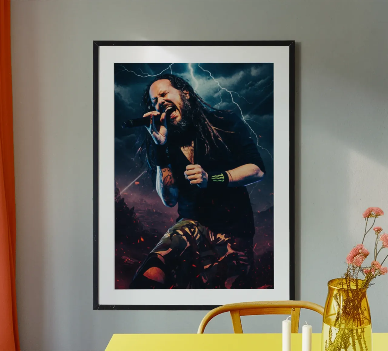 Jonathan Davis - Korn carta hahnemühle da Lembayung art