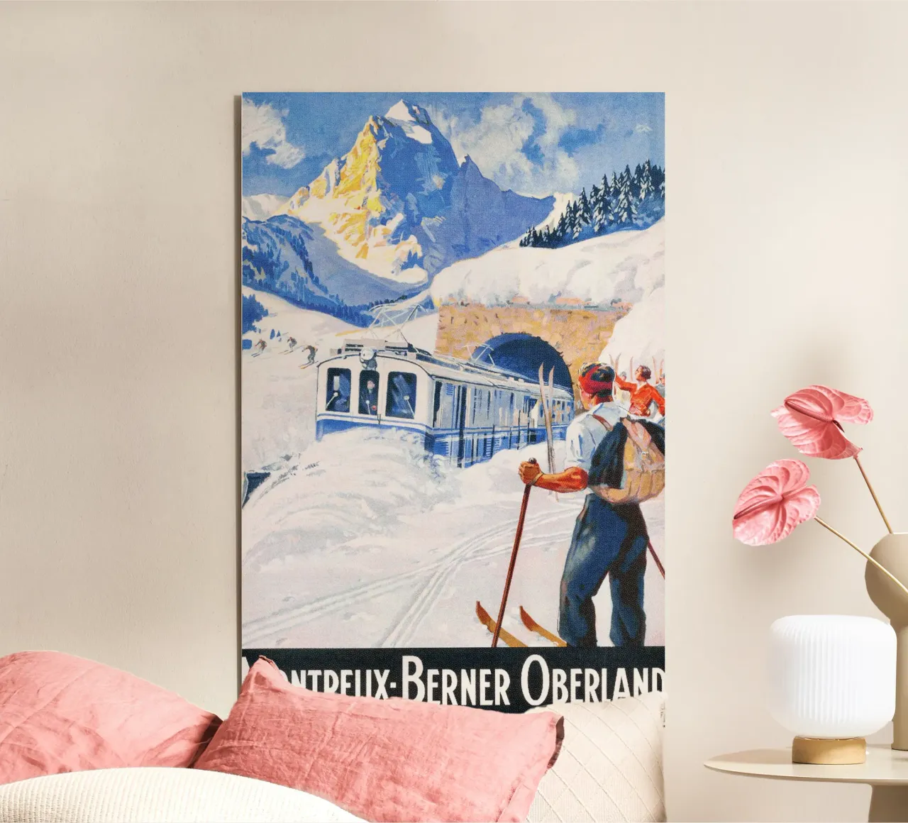 Montreux, Oberland Bernese (tedesco) alluminio dibond da Christie