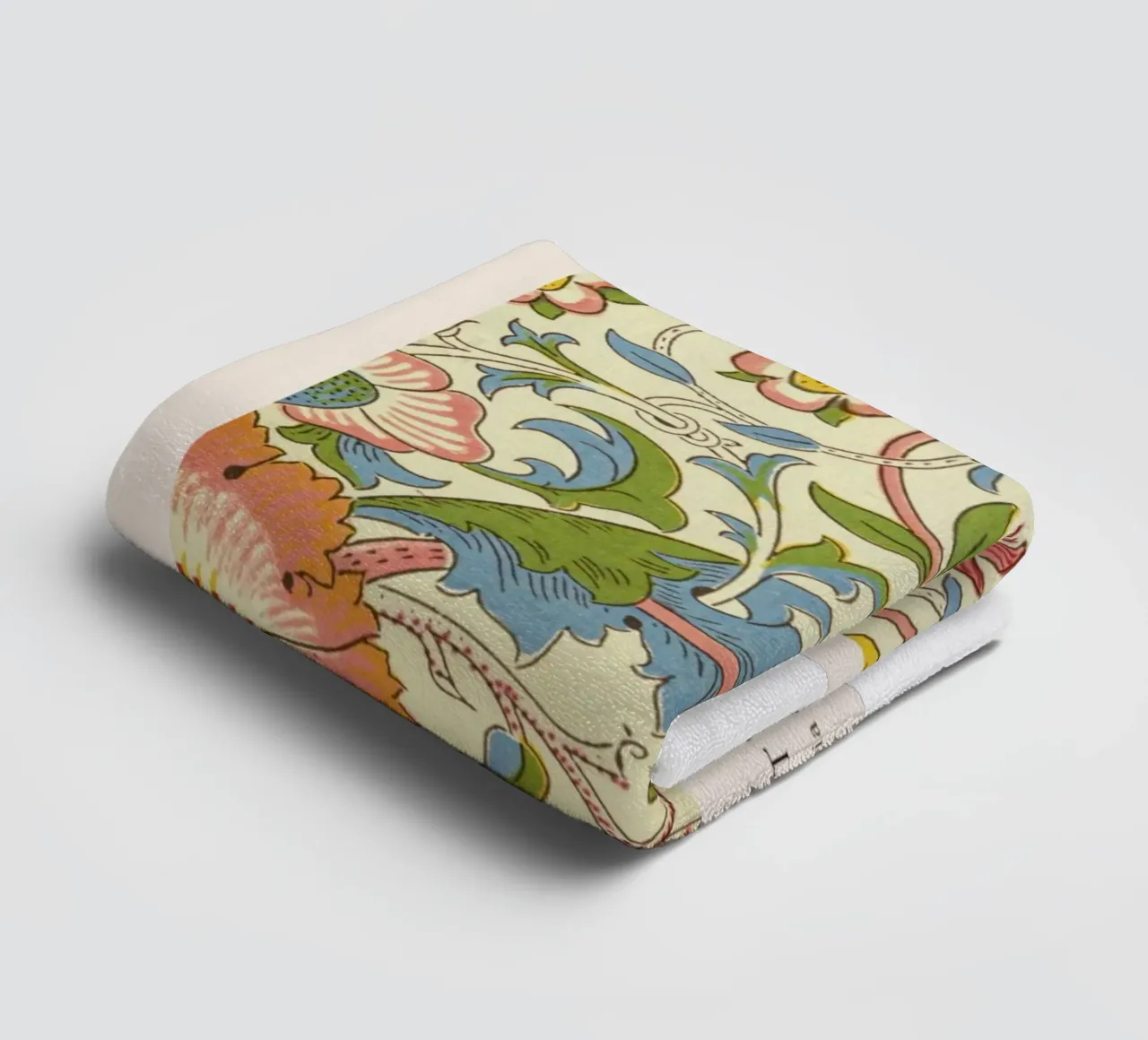 Lodden Pattern 1884 towel by The Bakulans