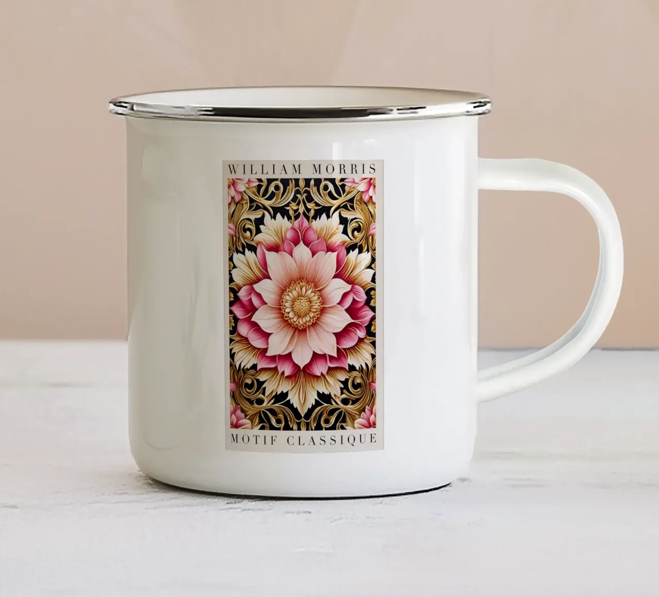 Modello classico tazza in smalto da The Bakulans