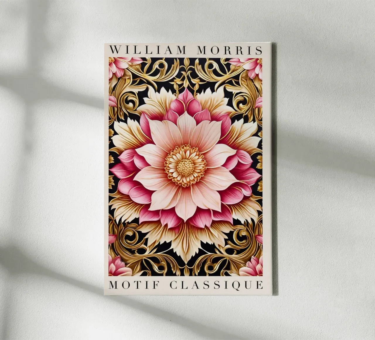 Classic pattern canvas by The Bakulans