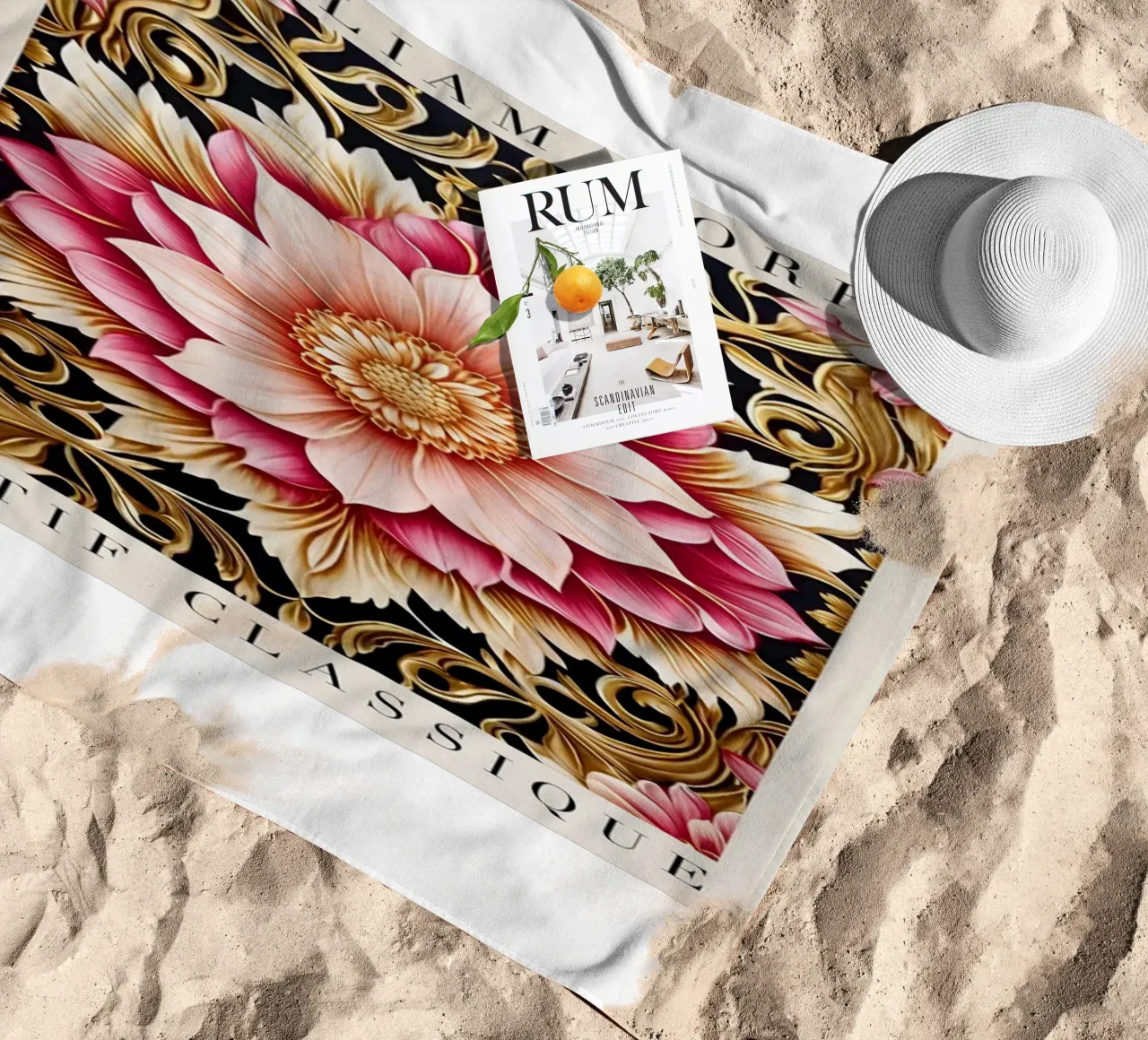 Modello classico telo mare da The Bakulans