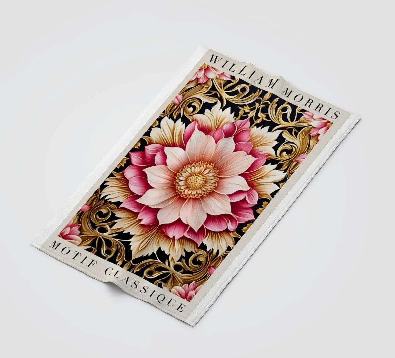 Classic pattern fleece blanket by The Bakulans