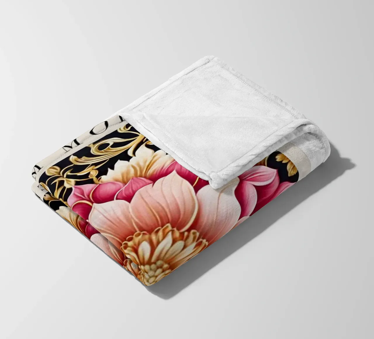 Classic pattern fleece blanket by The Bakulans