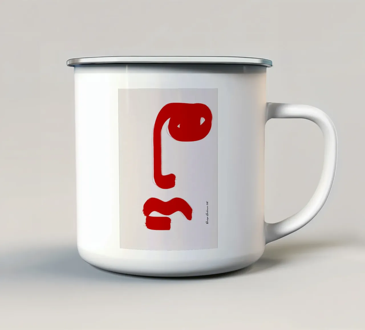 Sibane tazza in smalto da Mike Leymi