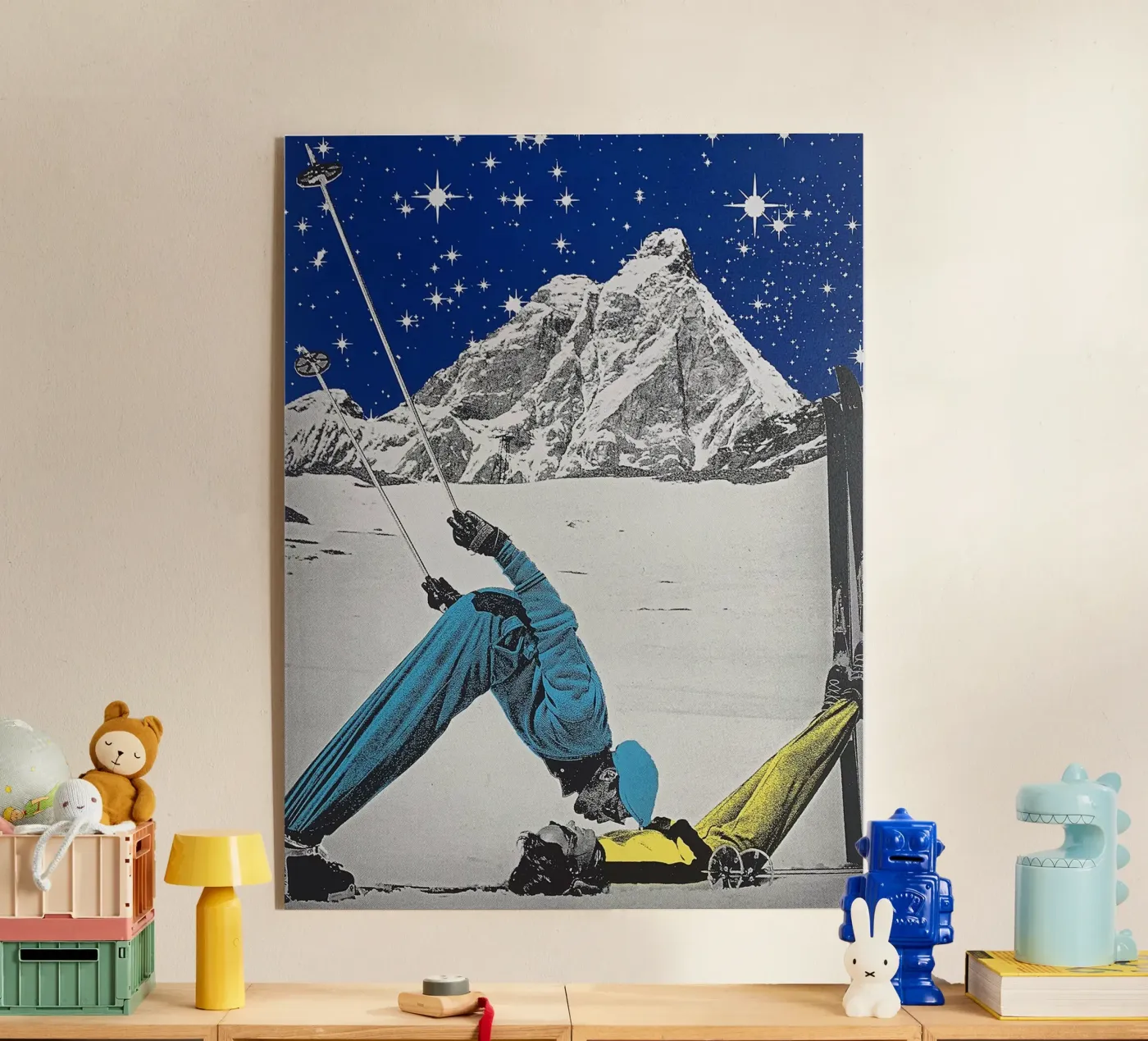 Ski Paradise, 2021 acrylic glass by Christie