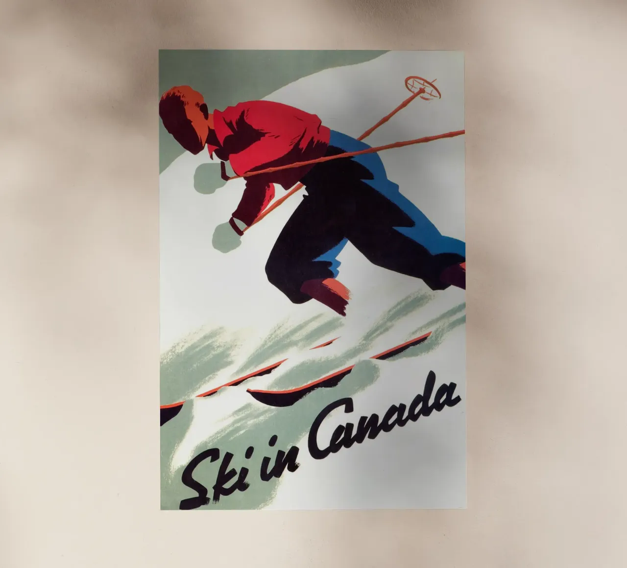 Sciare in Canada pellicola backlit da Christie