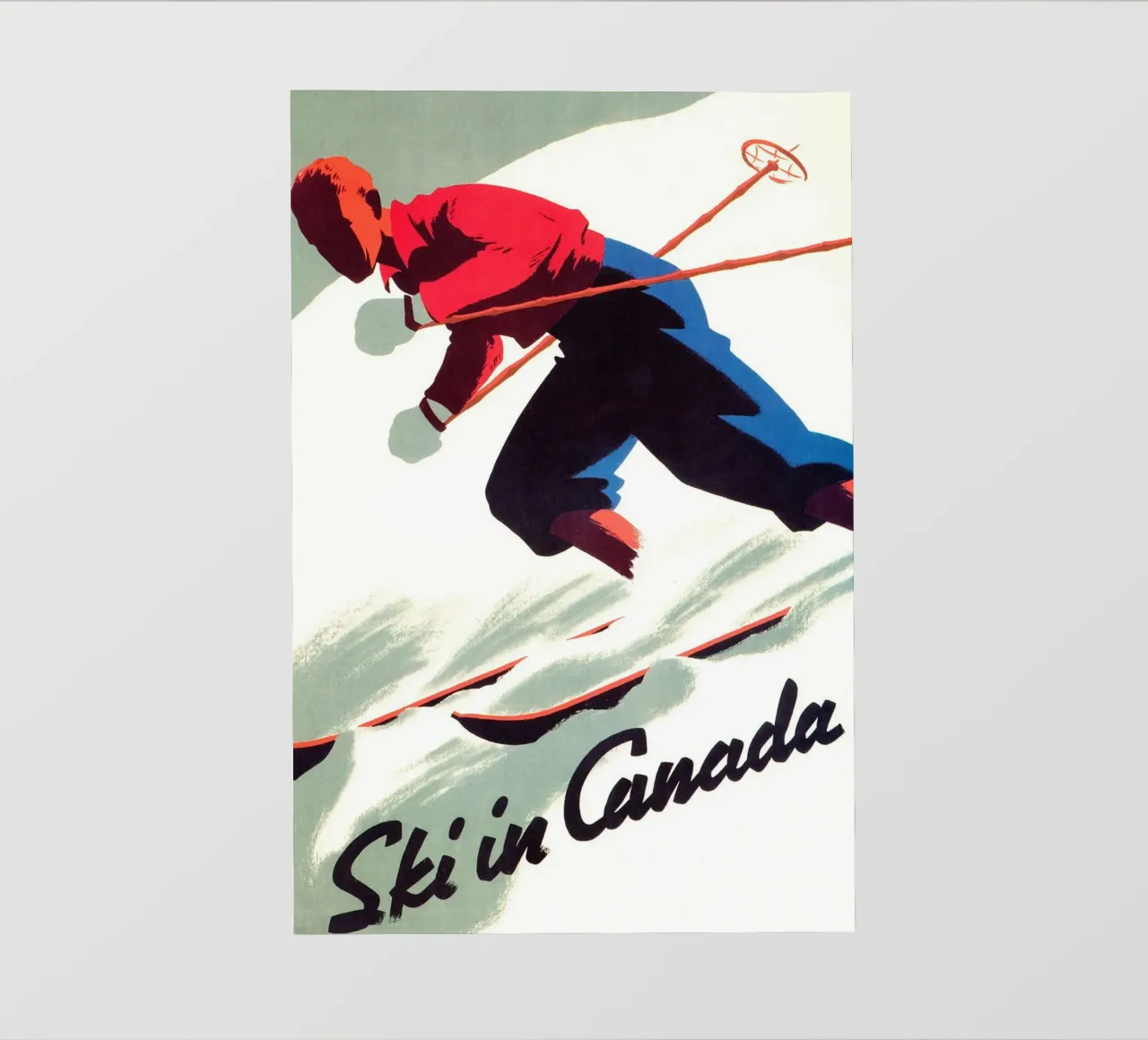 Sciare in Canada pellicola backlit da Christie