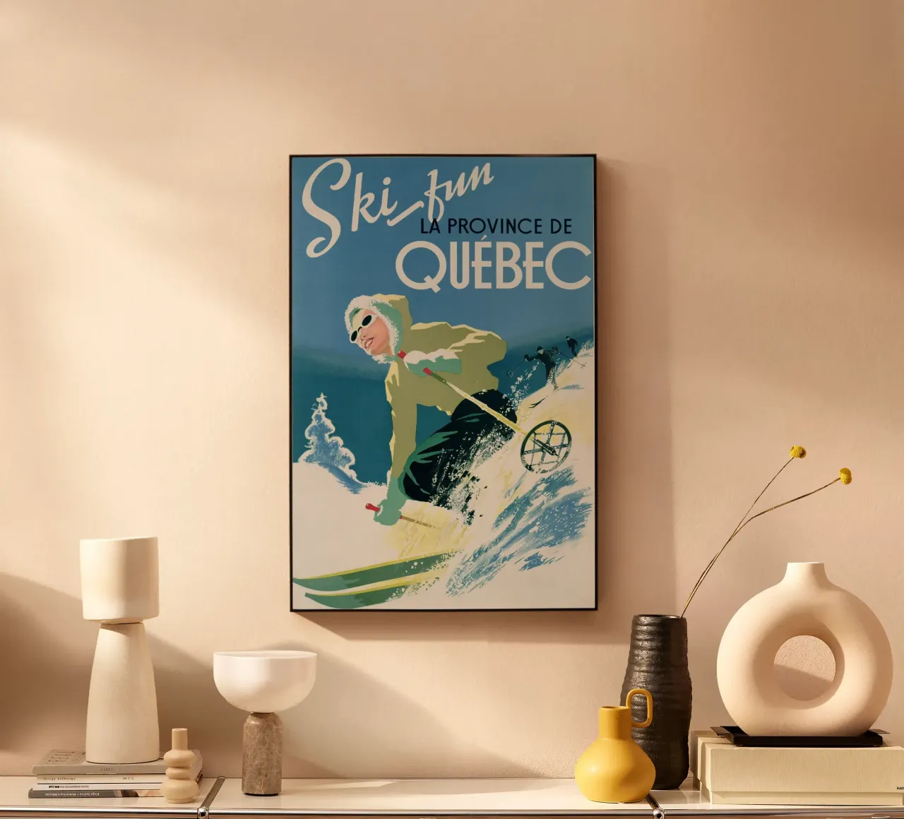 Divertimento sugli sci - Québec plexiglass da Christie