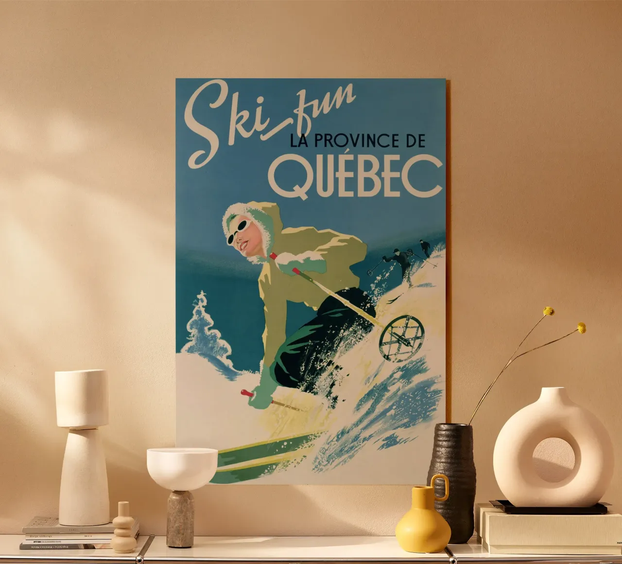 Divertimento sugli sci - Québec plexiglass da Christie