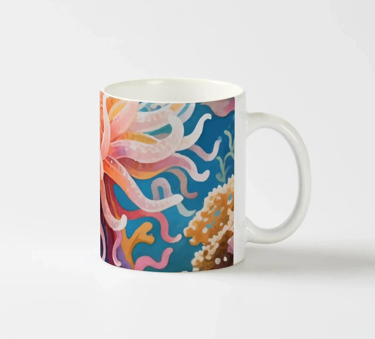 Anemone di mare tazza in ceramica da knowledge