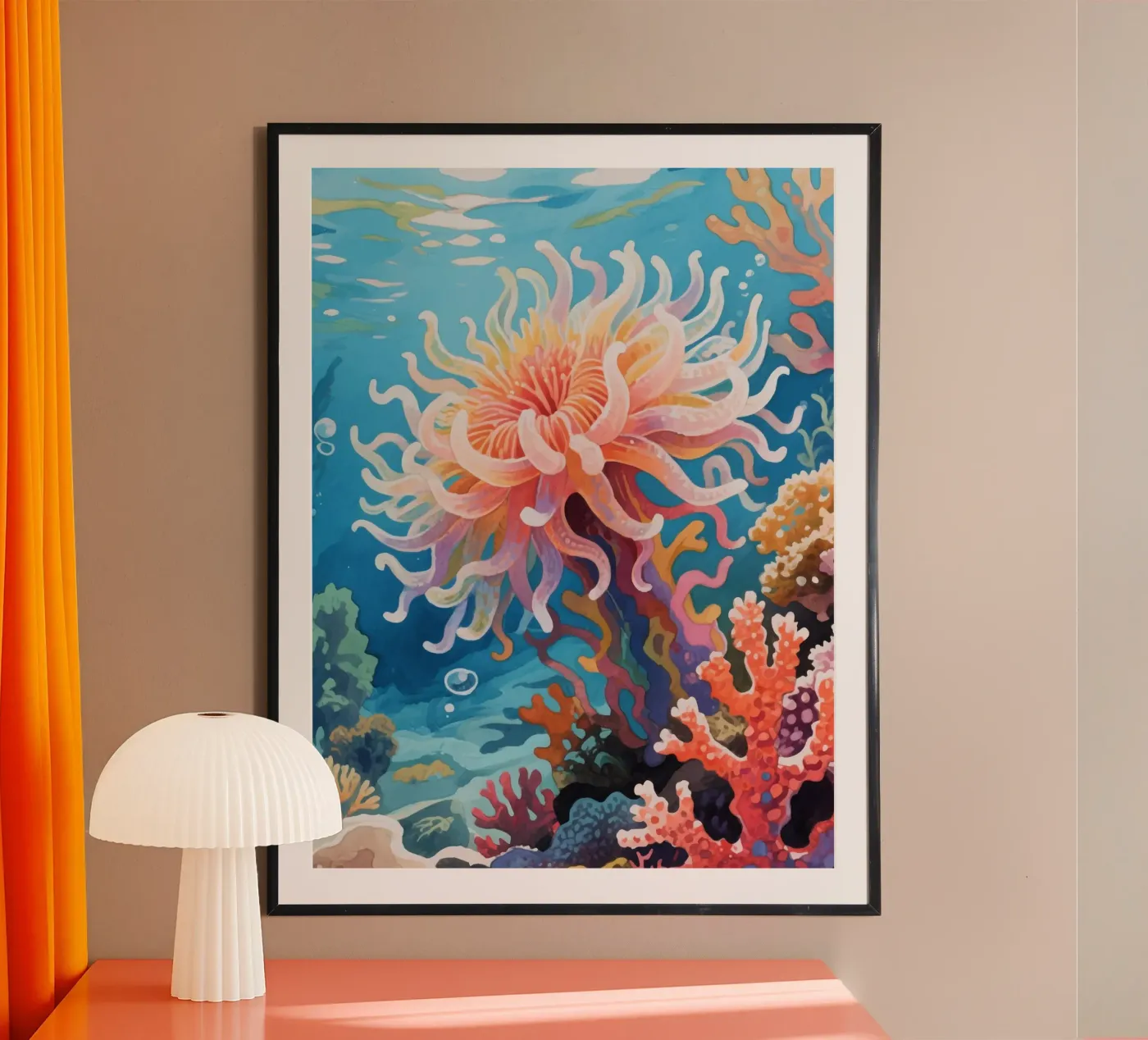Zeeanemoon poster van knowledge