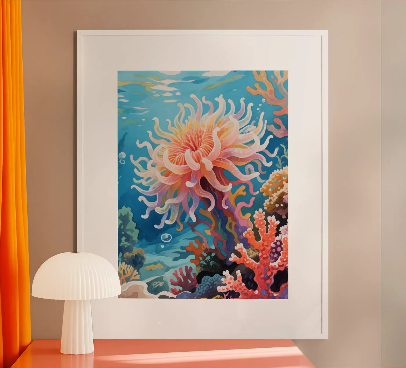 Zeeanemoon poster van knowledge