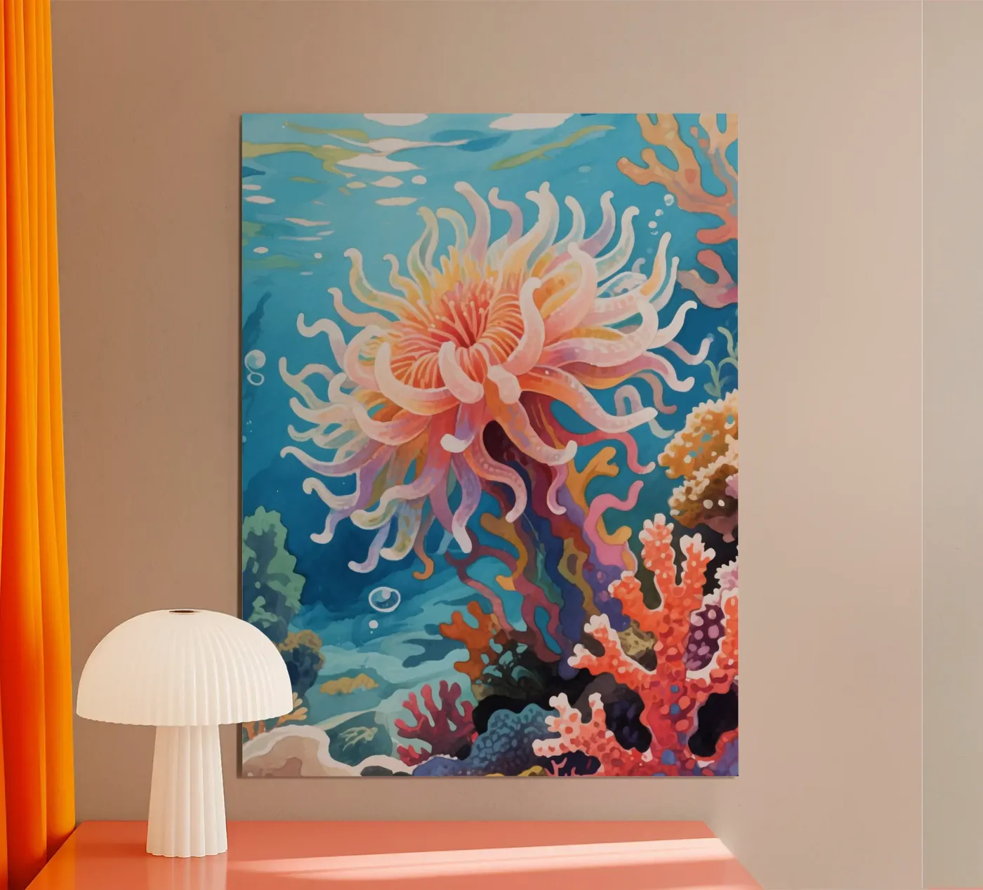 Zeeanemoon poster van knowledge