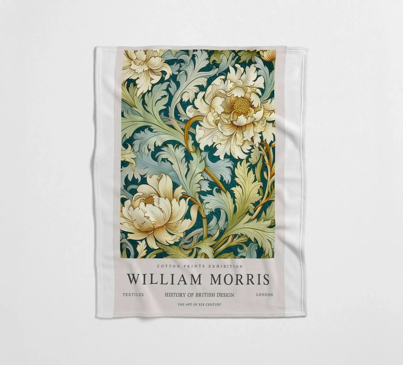 Leaf Legend fleece blanket by The Bakulans