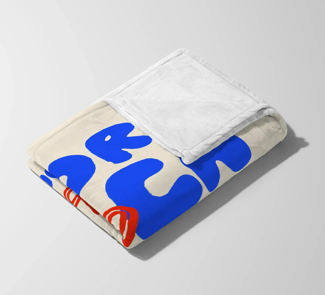 More Café Poster - Illustrazione di una tazza di caffè con il francese coperta in pile da QuooodZ by MooodzArt