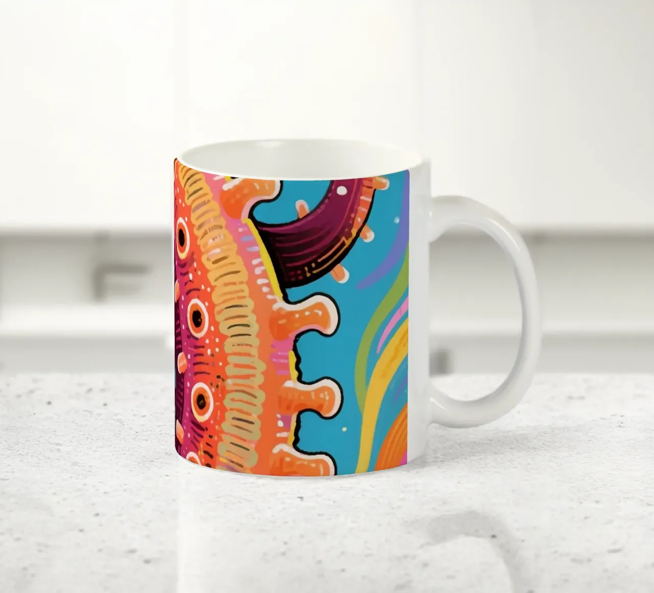 Cetriolo di mare tazza in ceramica da knowledge