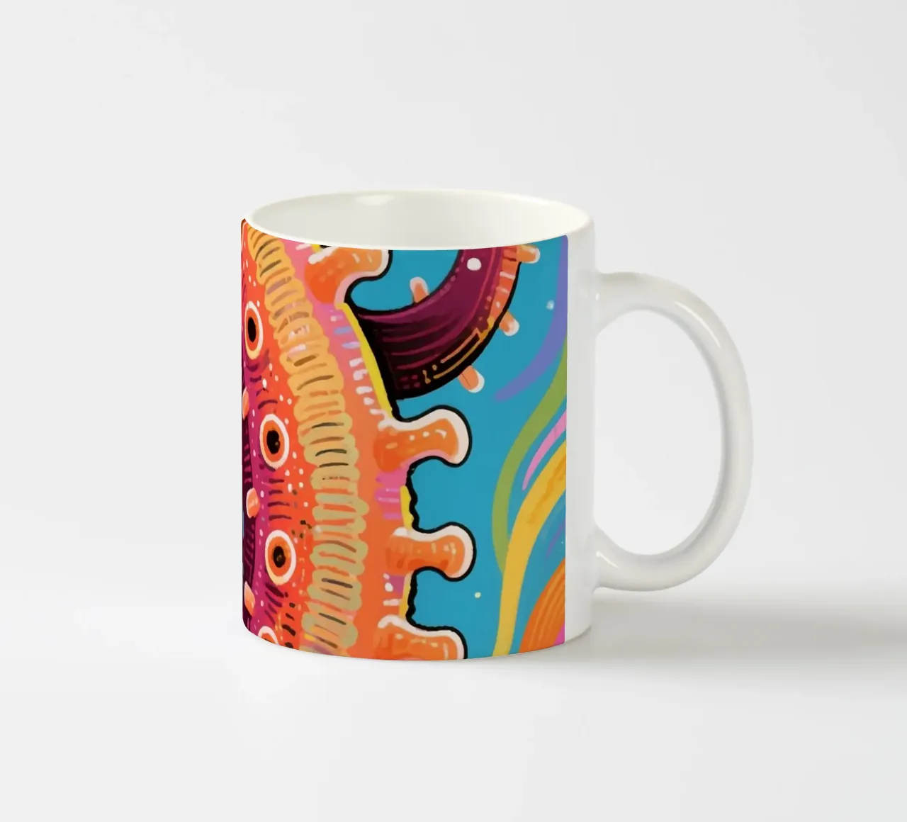 Cetriolo di mare tazza in ceramica da knowledge