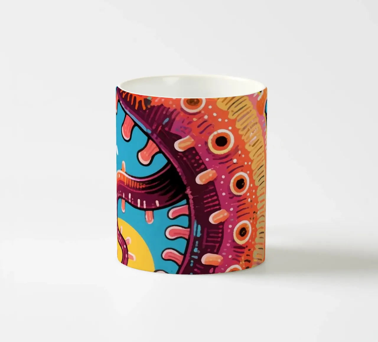 Cetriolo di mare tazza in ceramica da knowledge