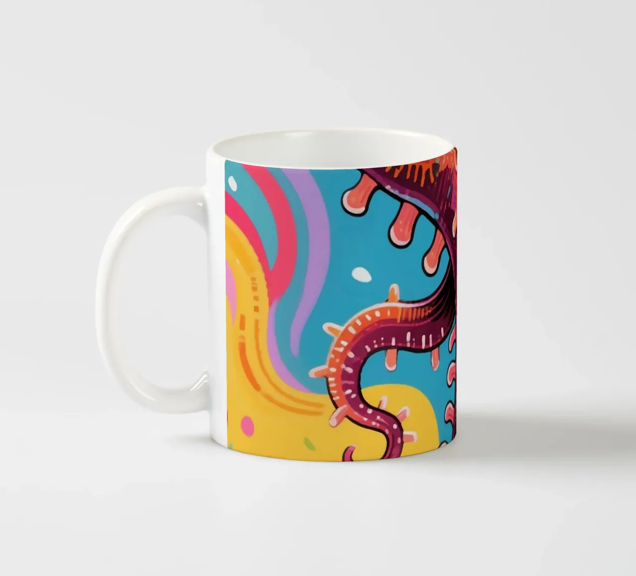 Cetriolo di mare tazza in ceramica da knowledge