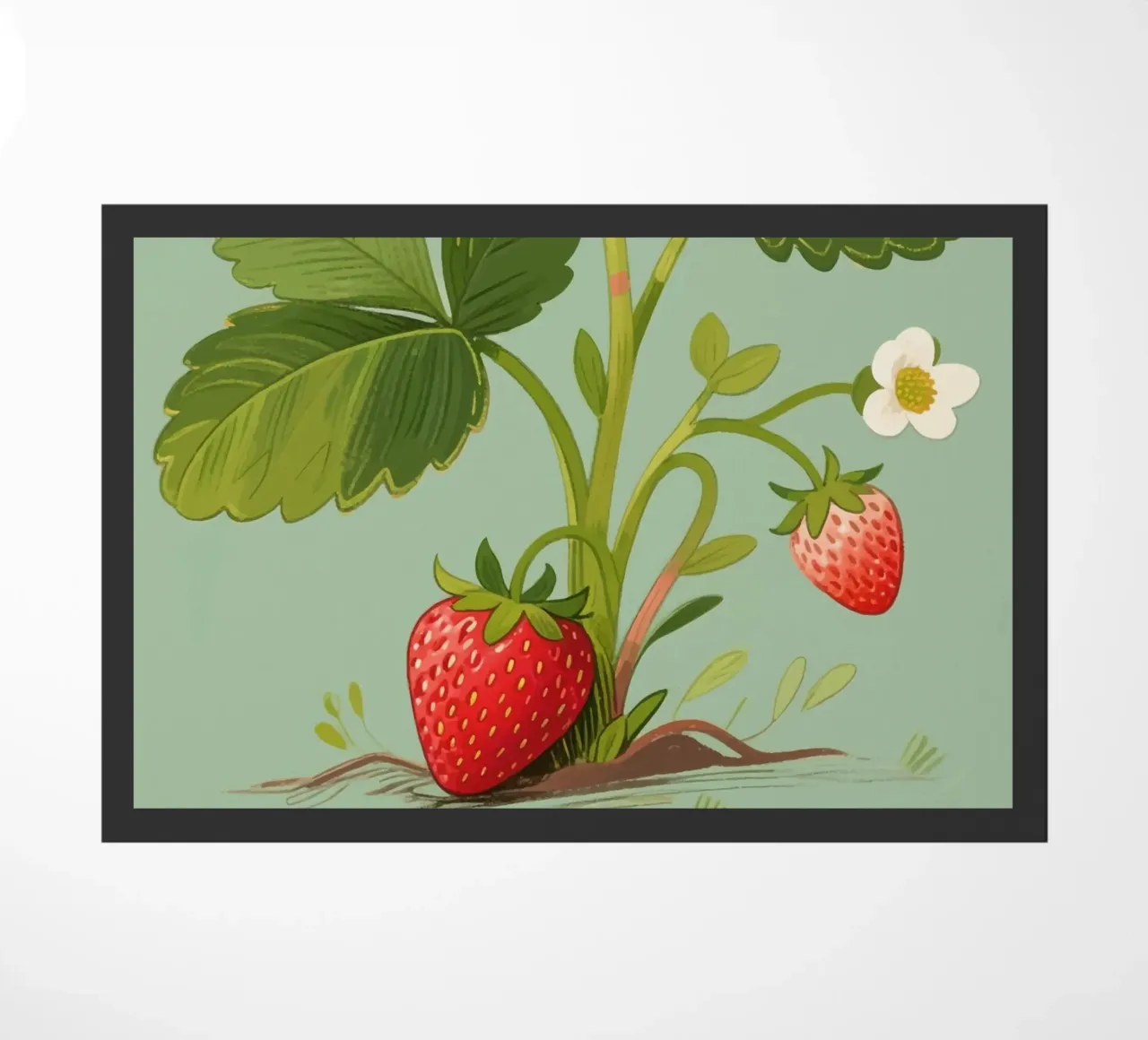 Pianta di fragole zerbino da knowledge