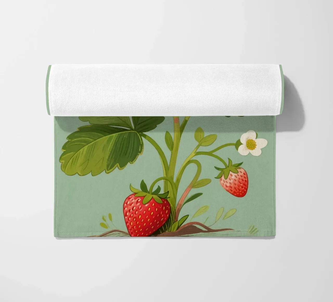 Pianta di fragole telo mare da knowledge