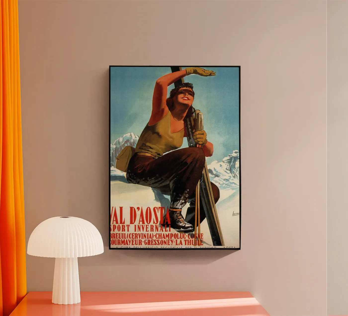 Val d'Aosta plexiglass da Christie