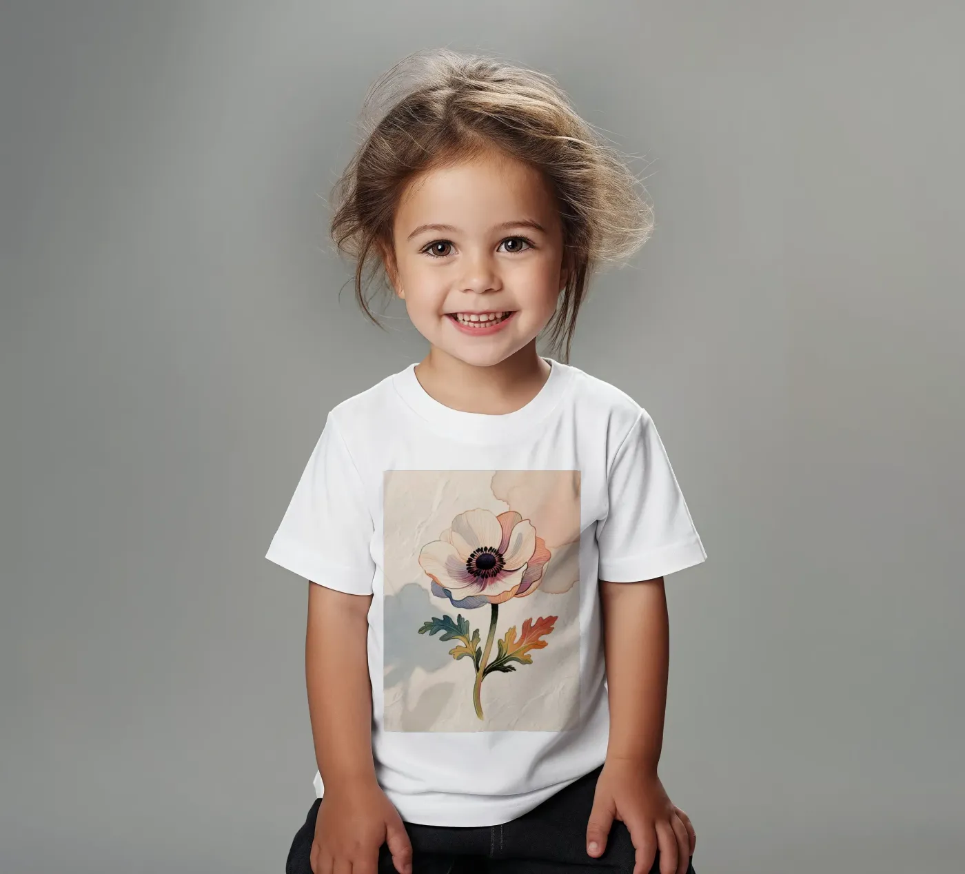 Fiore t-shirt bambini da knowledge
