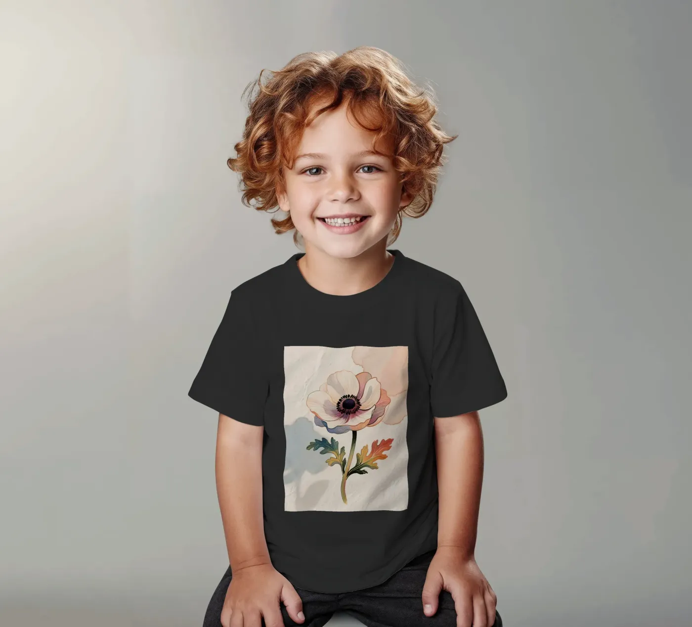 Fiore t-shirt bambini da knowledge