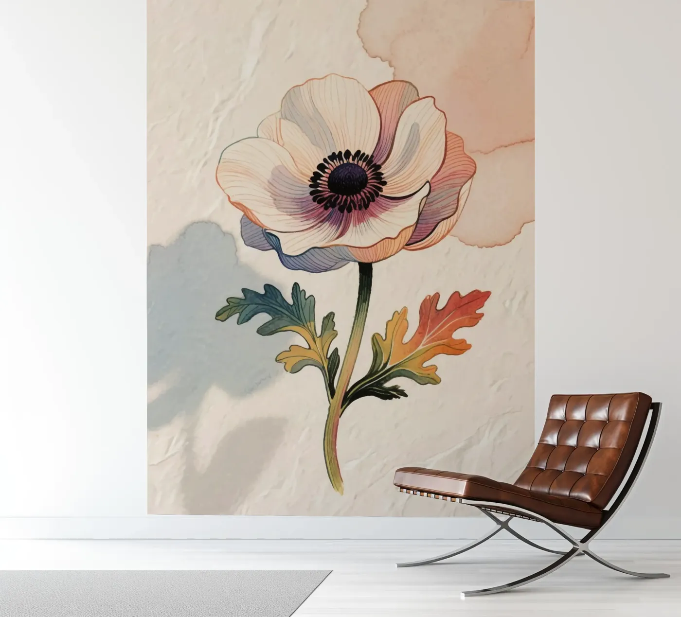 Bloem fotobehang van knowledge