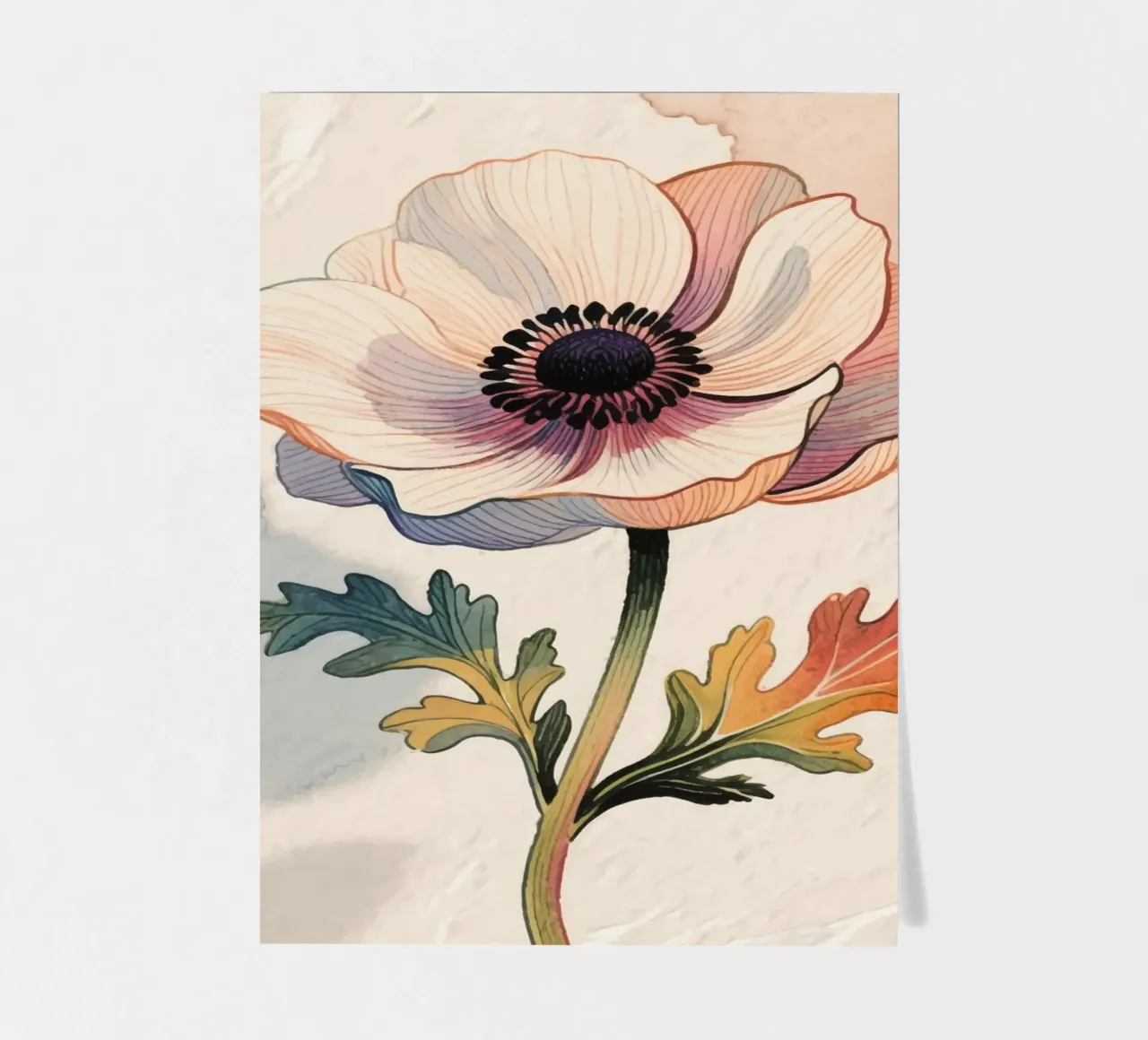 Flower sticker sheet by knowledge