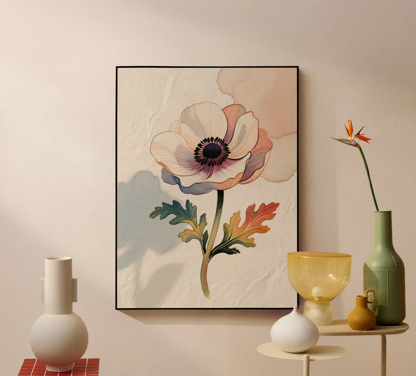 Fleur plexiglas de knowledge