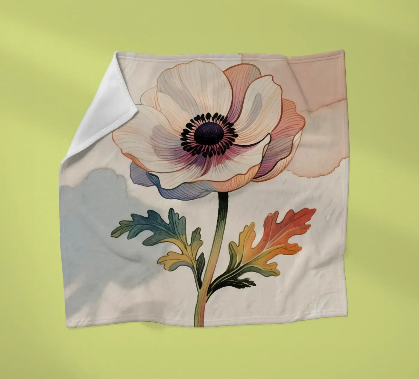 Blume Fleecedecke von knowledge