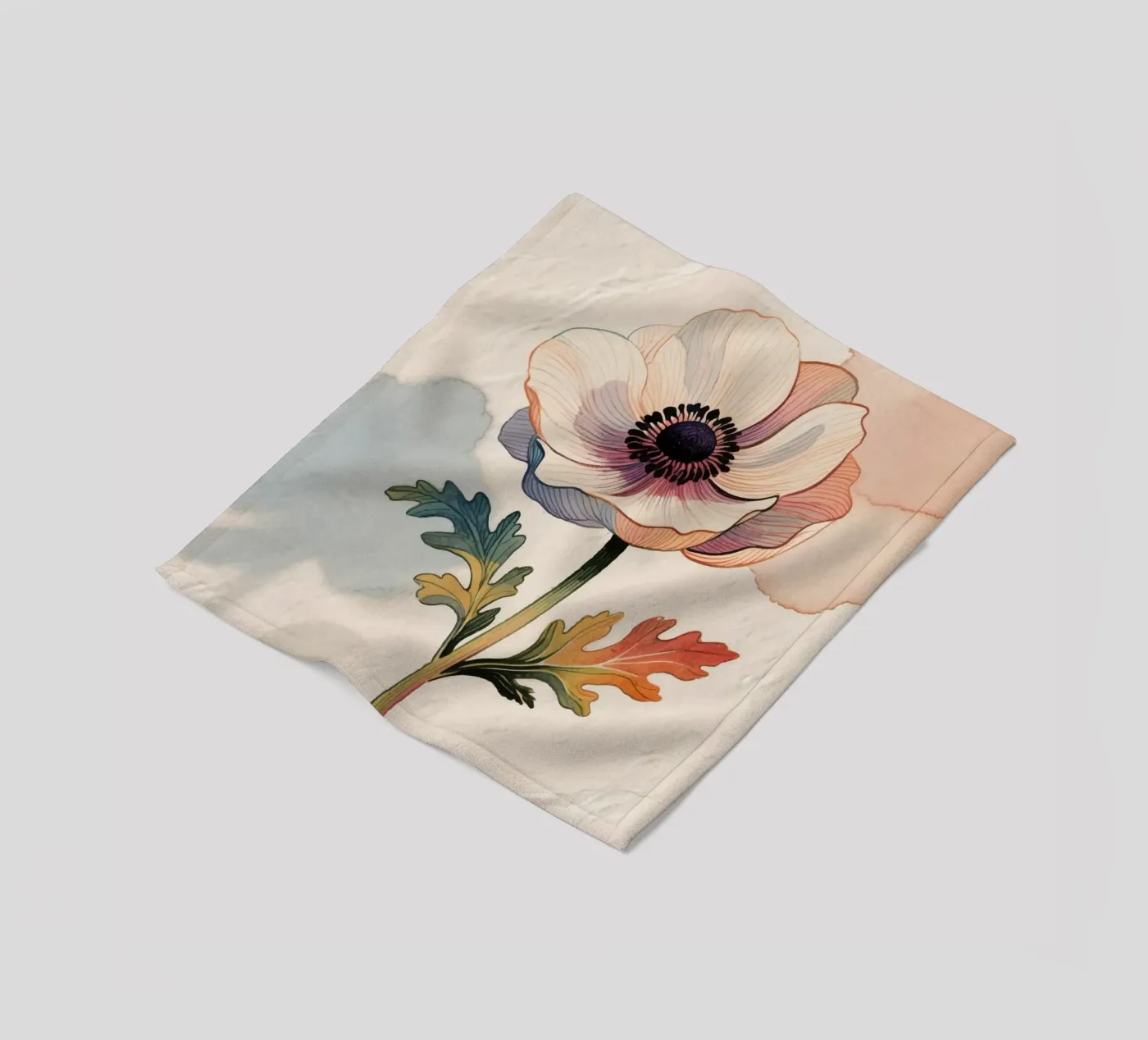 Blume Fleecedecke von knowledge
