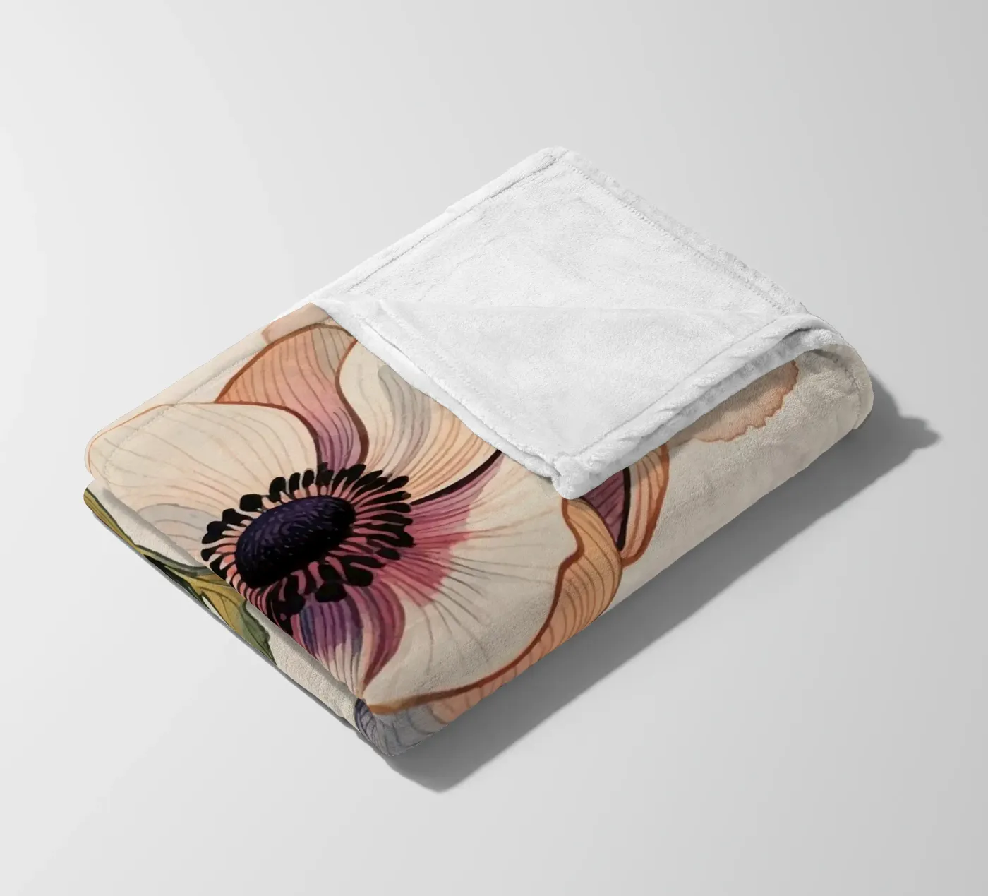 Fiore coperta in pile da knowledge