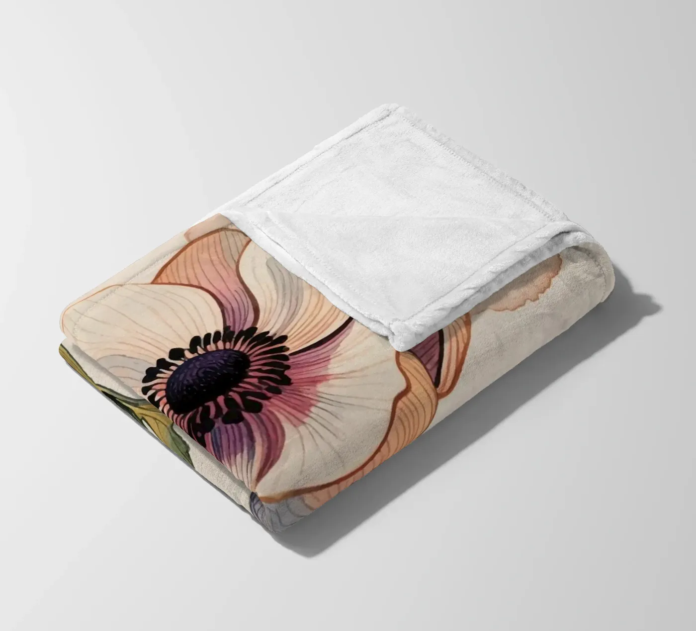 Blume Fleecedecke von knowledge
