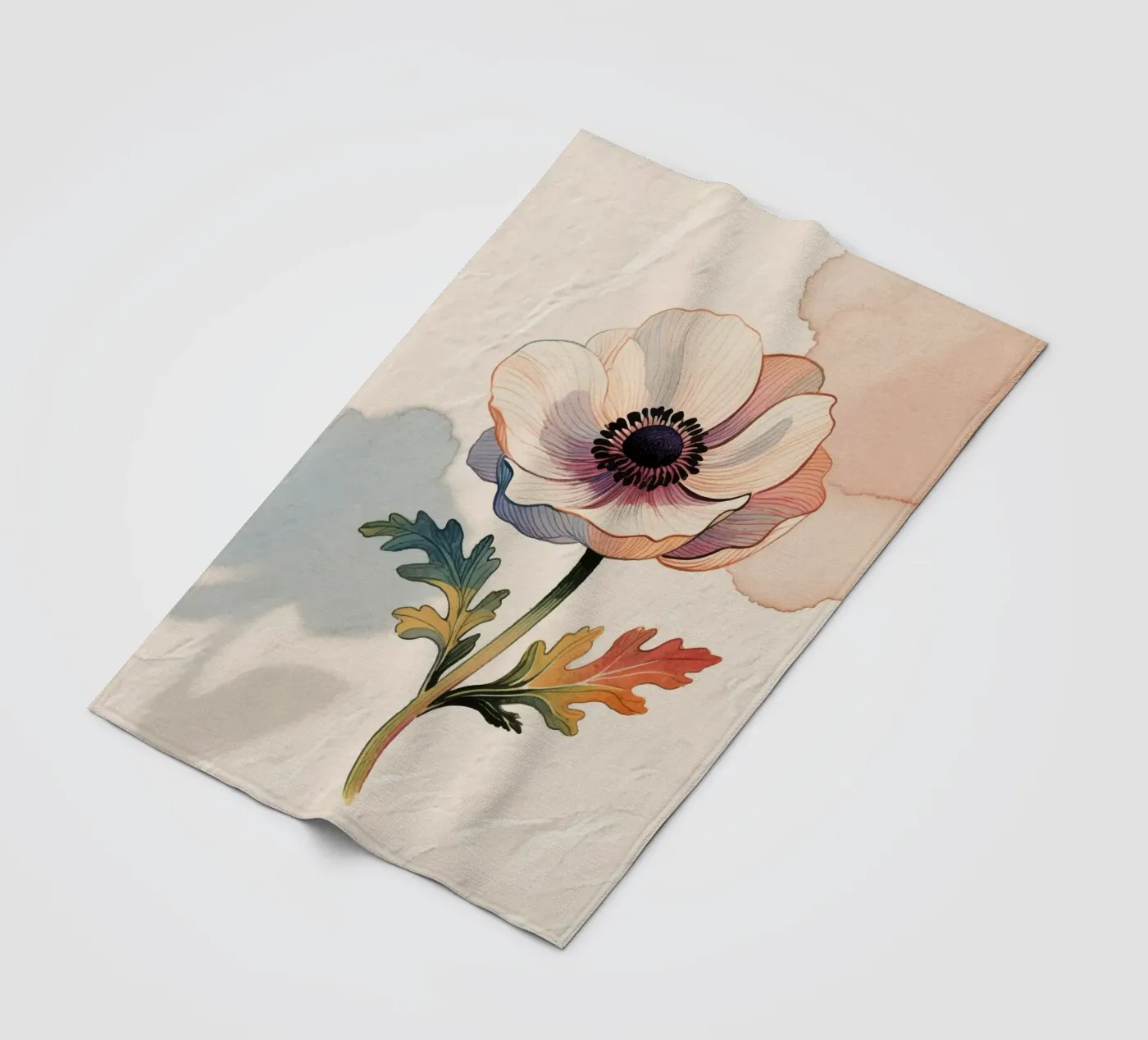 Blume Fleecedecke von knowledge