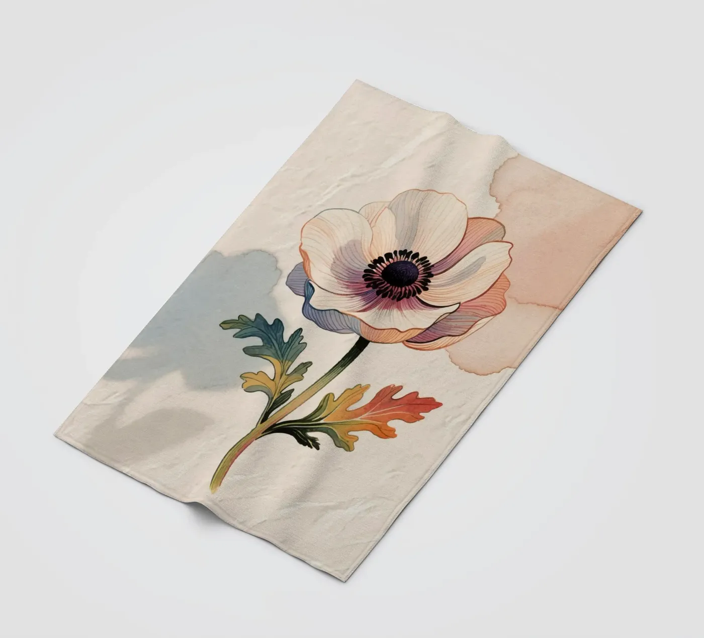 Fiore coperta in pile da knowledge