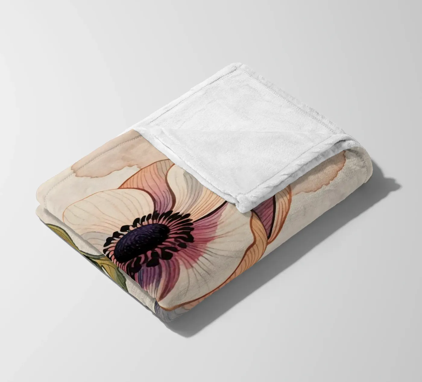 Blume Fleecedecke von knowledge