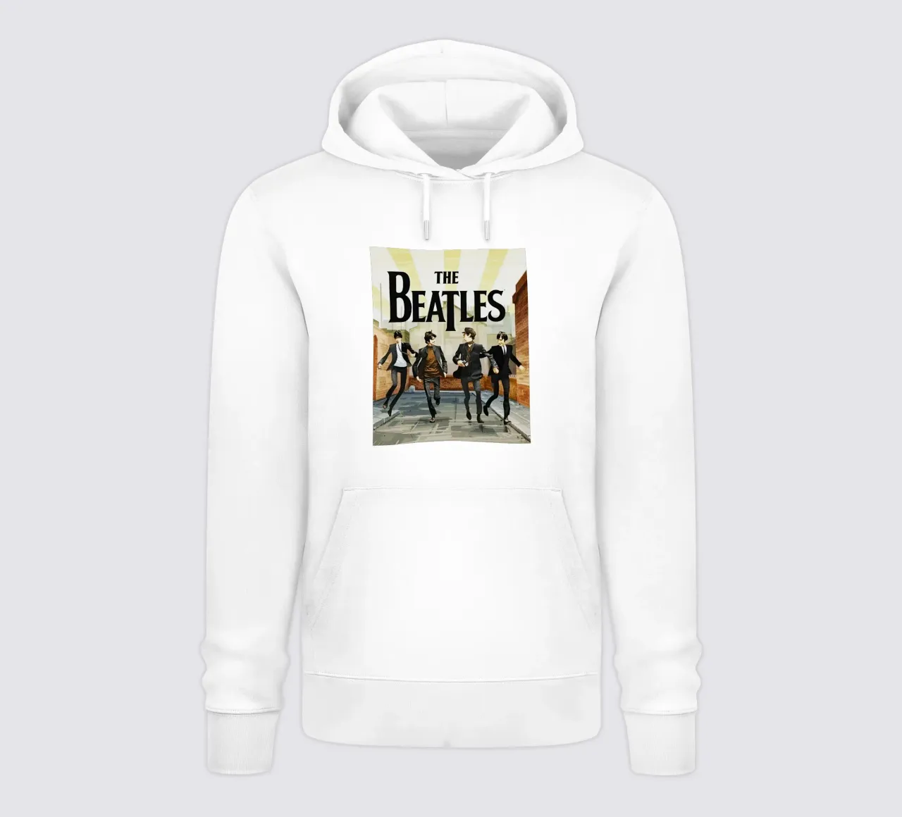 Run Run The Beatles All Member felpa con cappuccio da HEvFun
