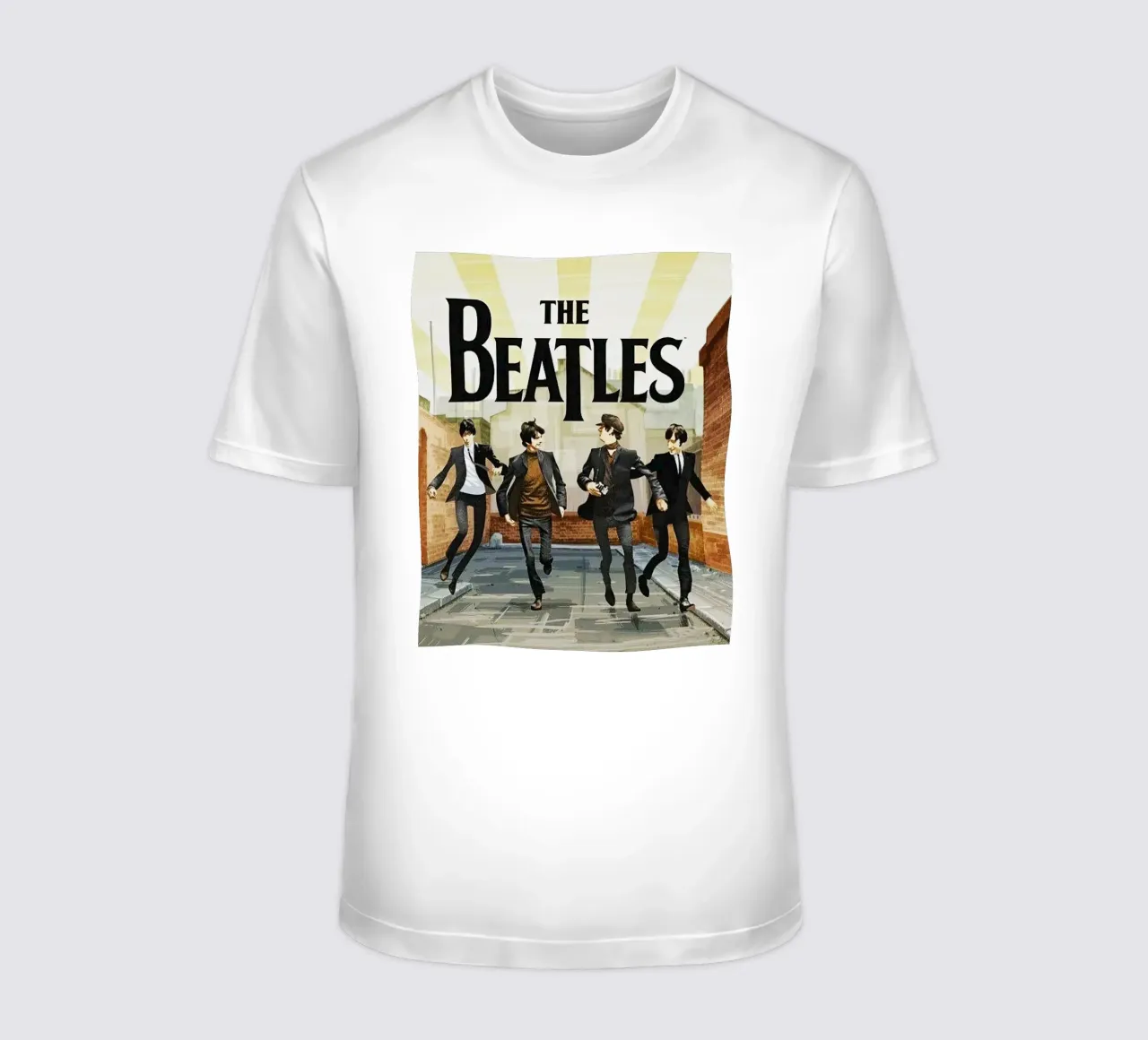 Run Run The Beatles All Member t-shirt da HEvFun