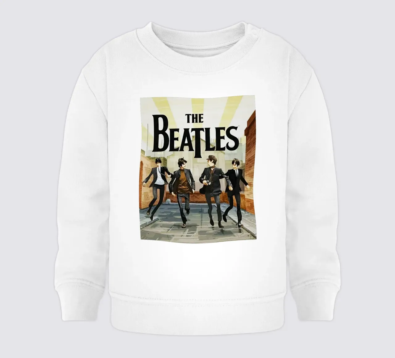 Run Run The Beatles All Member felpa neonato da HEvFun