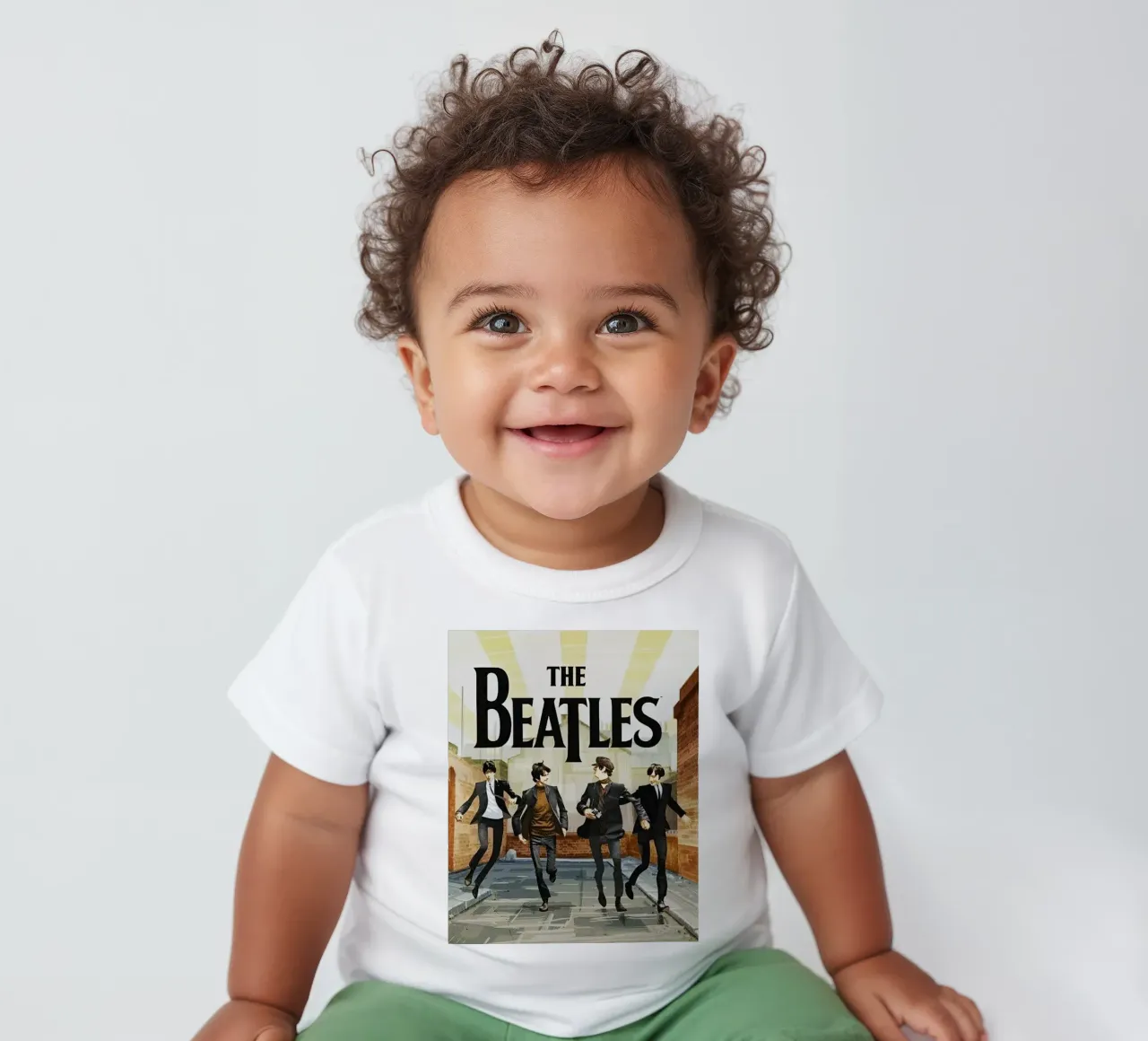 Run Run The Beatles All Member maglietta neonato da HEvFun