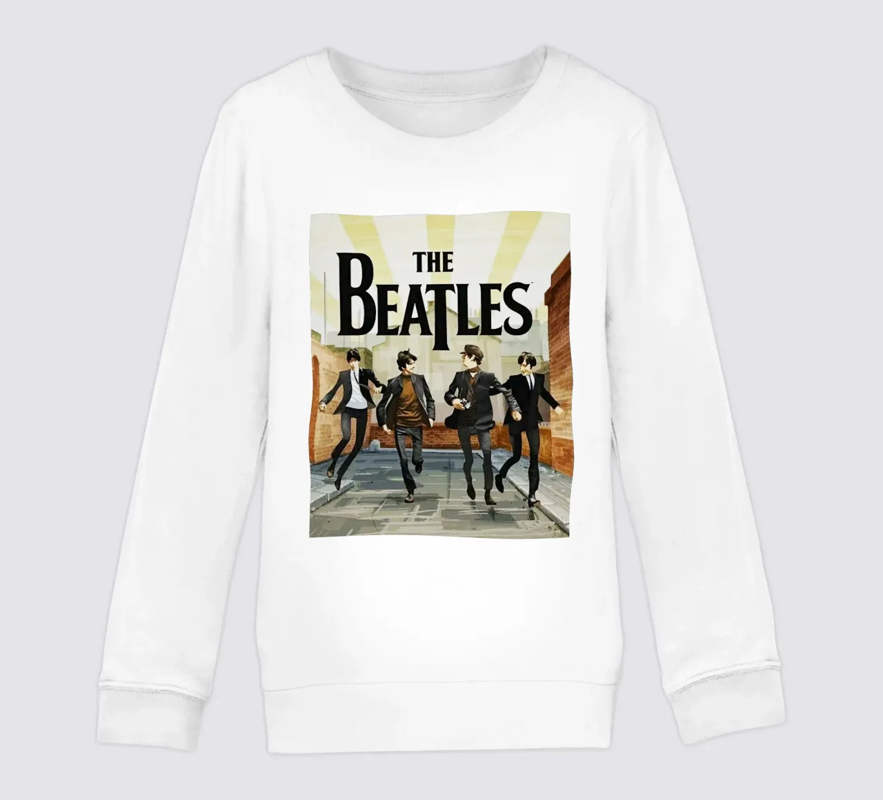Run Run The Beatles All Member felpa bambino da HEvFun