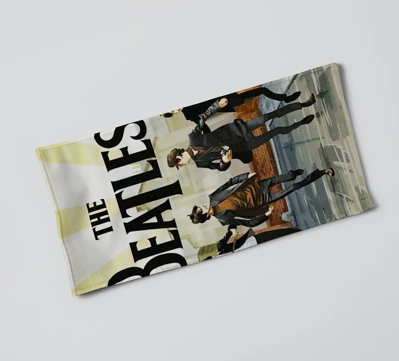 Run Run The Beatles All Member asciugamano da bagno da HEvFun
