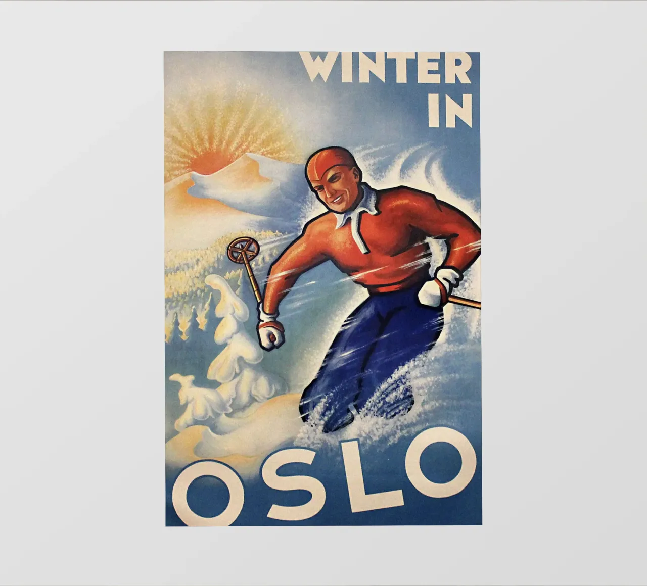 Inverno a Oslo telo in pvc da Christie
