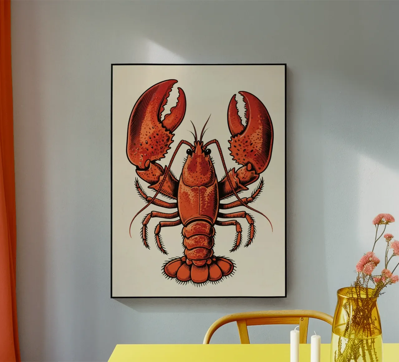 Aragosta plexiglass da knowledge