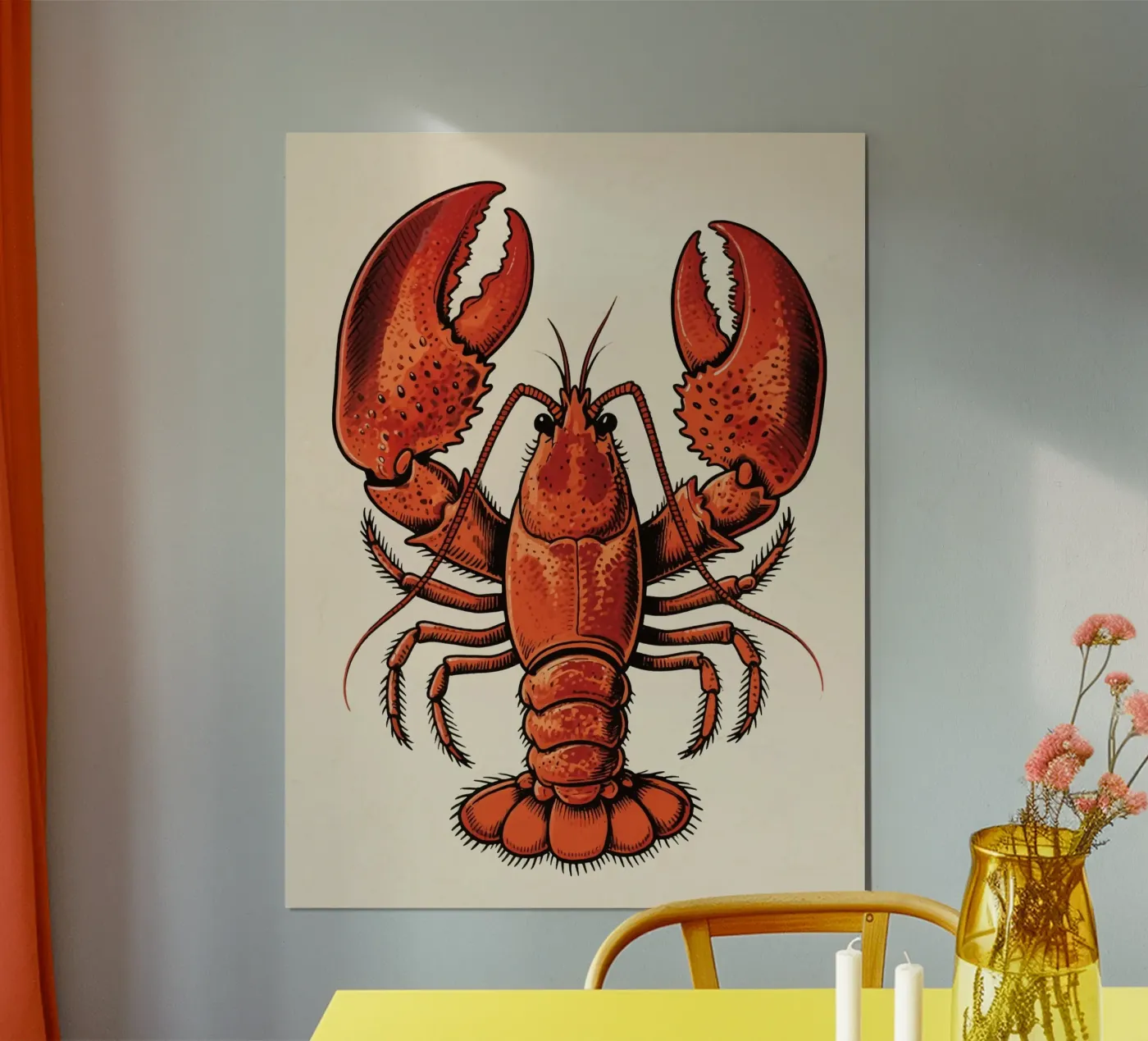 Lobster poster van knowledge