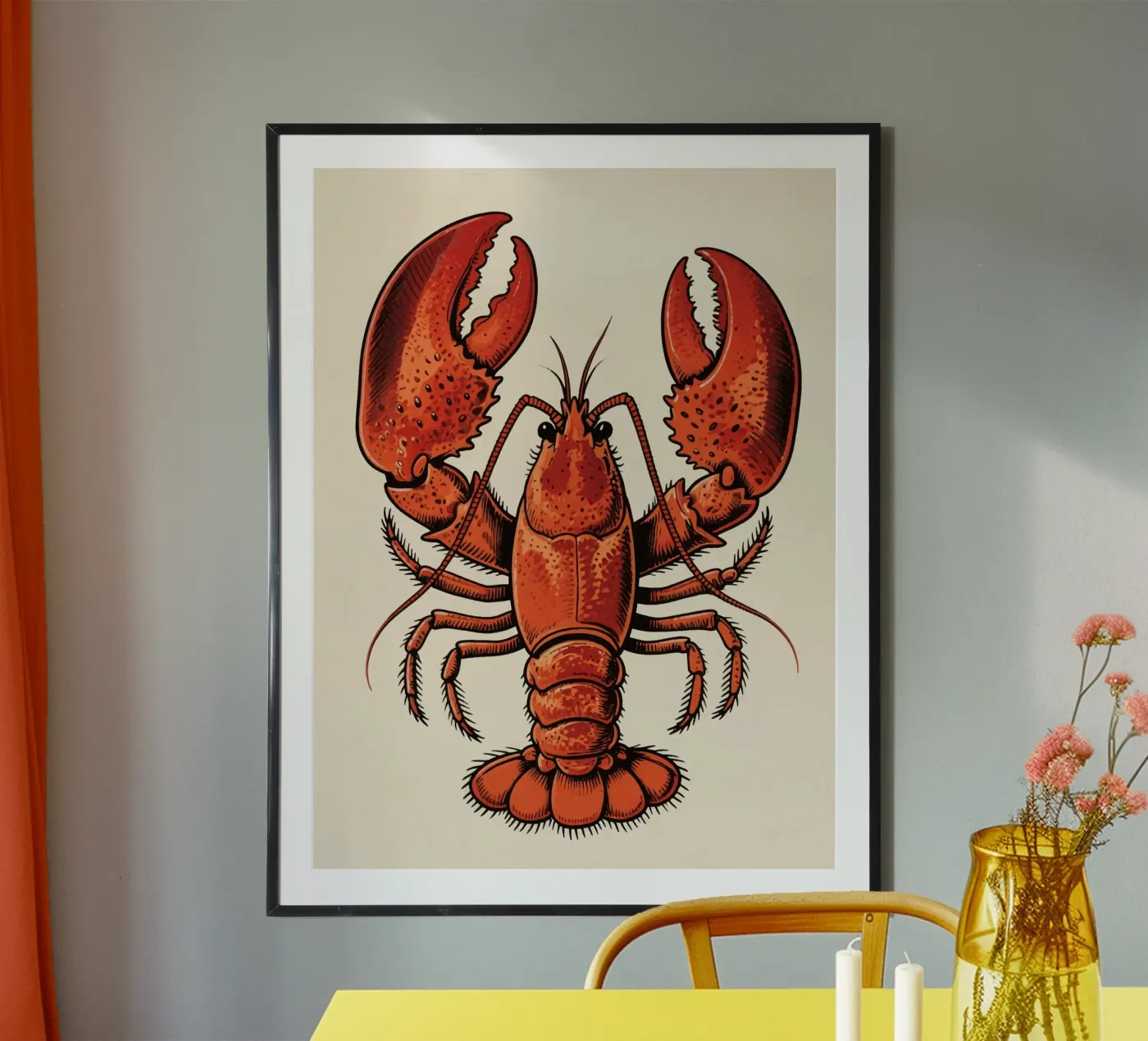 Lobster poster van knowledge
