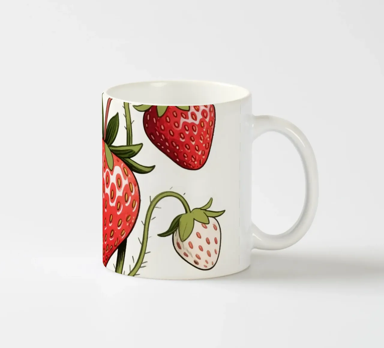 Frutta Pianta di fragole tazza in ceramica da knowledge